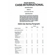 Case International 7110 - 7120 - 7130 - 7140 Workshop Manual
